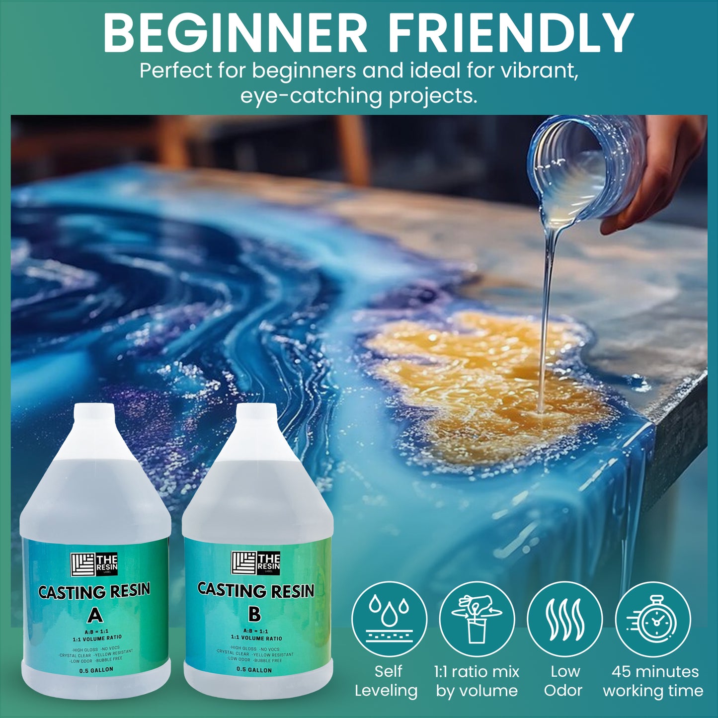 1 Gallon Casting Resin