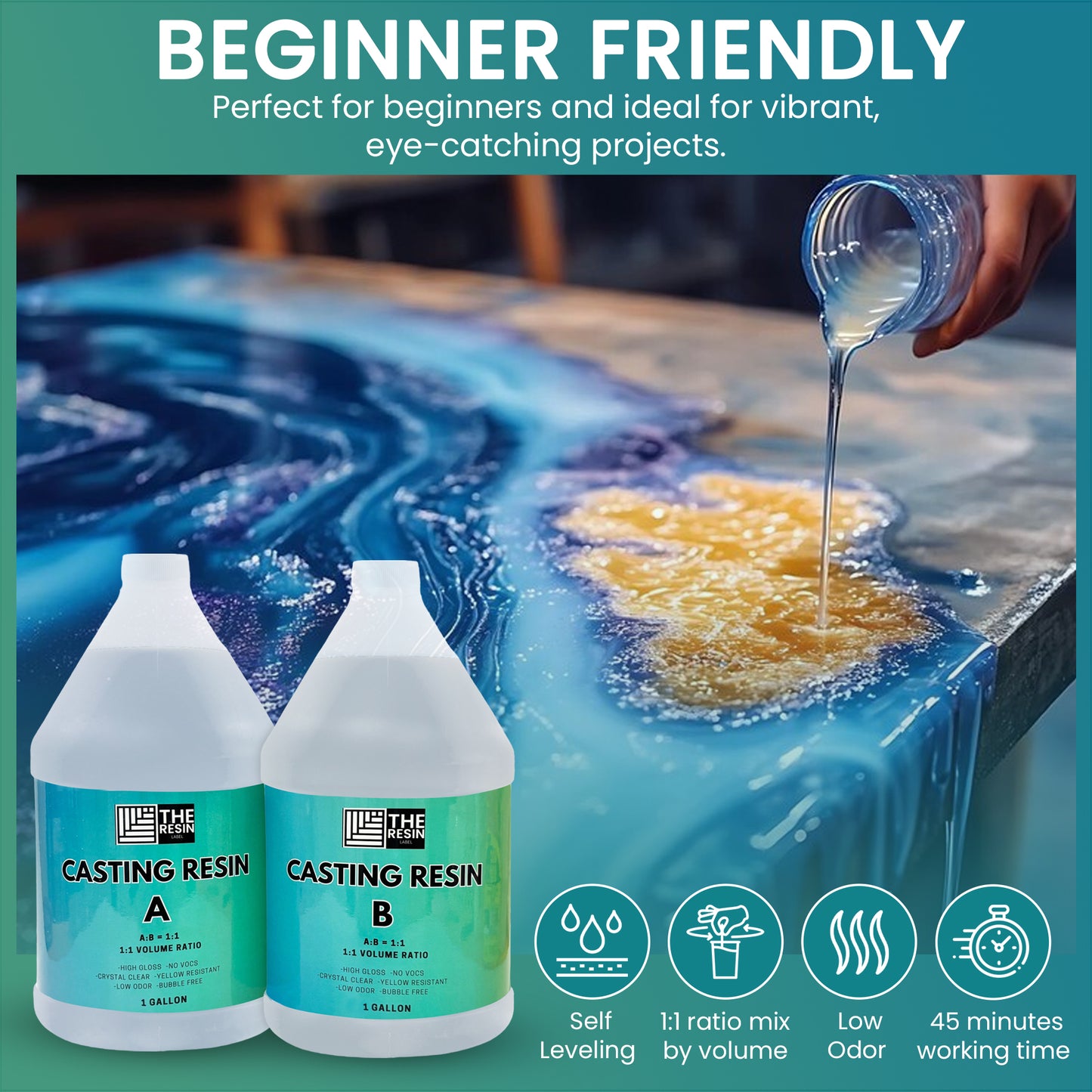 2 Gallon Casting Resin